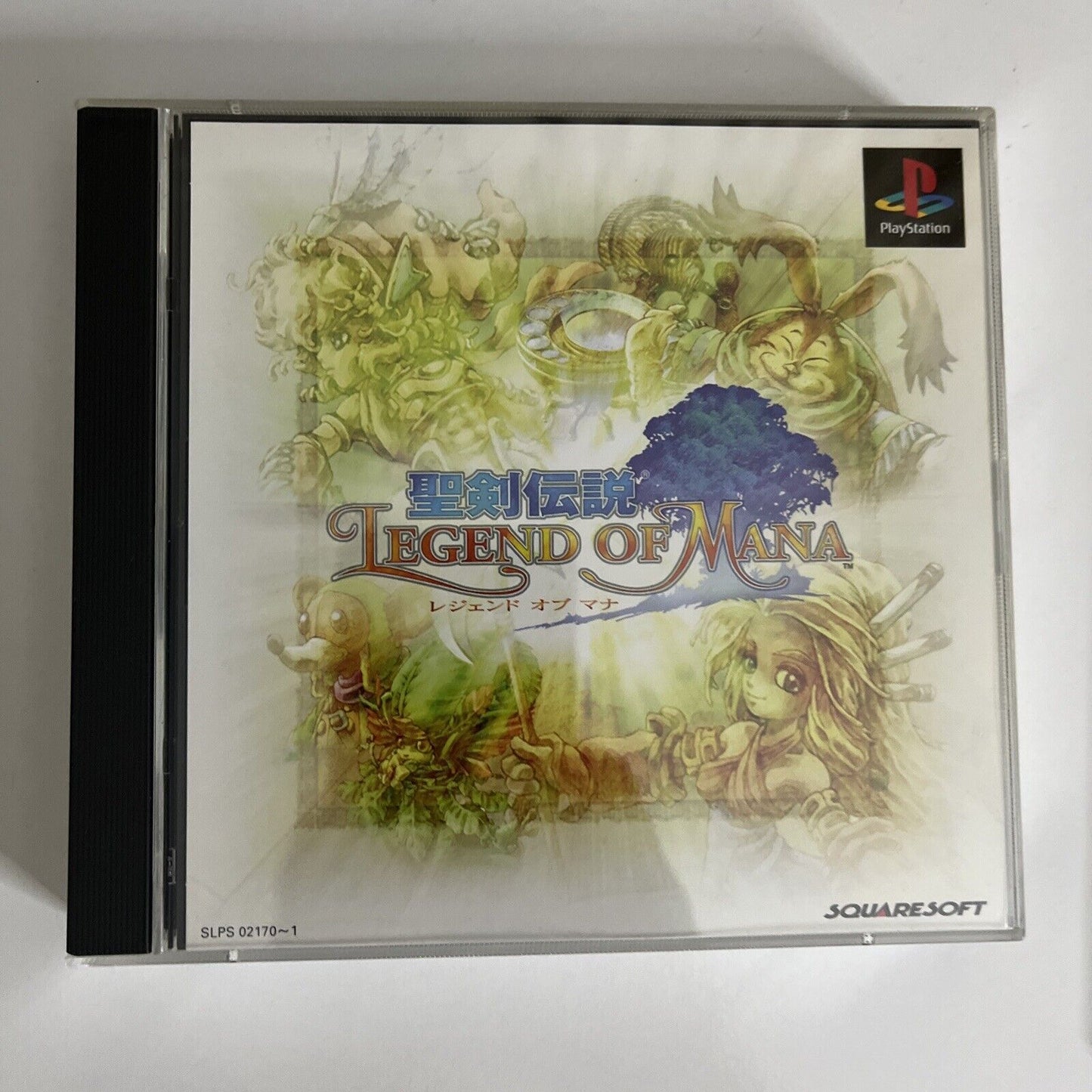 Seiken Densetsu: Legend of Mana  PS1 Sony PlayStation NTSC-J JAPAN Square Game