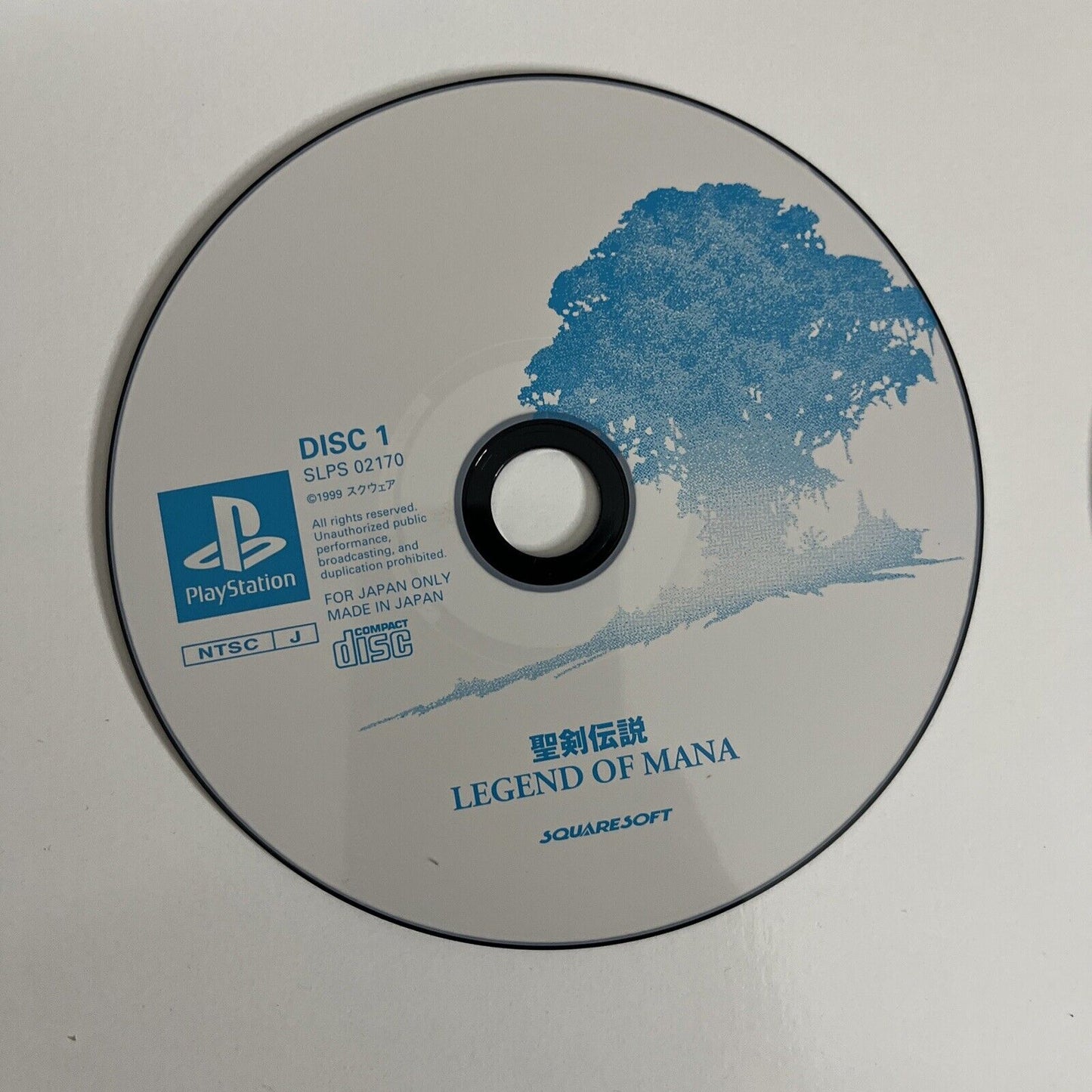 Seiken Densetsu: Legend of Mana  PS1 Sony PlayStation NTSC-J JAPAN Square Game