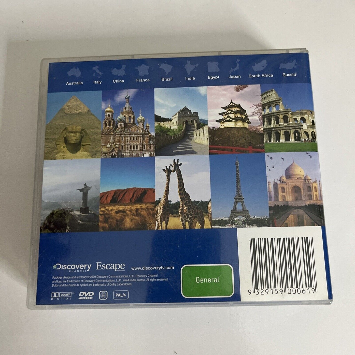 Discovery Atlas DVD Collection Volumes 1-10 Educational Travel Documentary