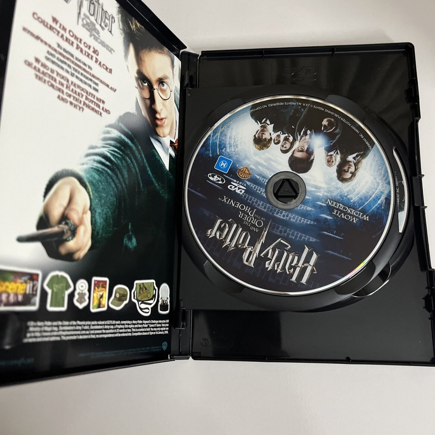 Harry Potter And The Order Of The Phoenix (DVD, 2007) Steelbook Limited Edition