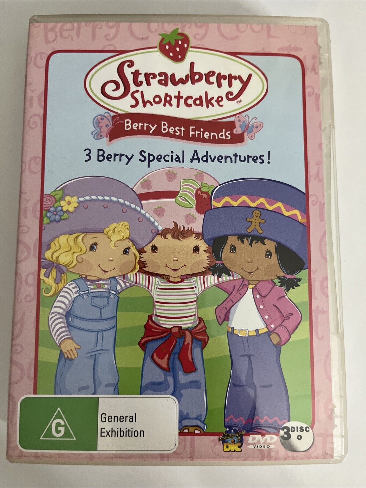 Strawberry Shortcake Berry Best Friends : Collection 1 (DVD, 2004, 3-Disc)
