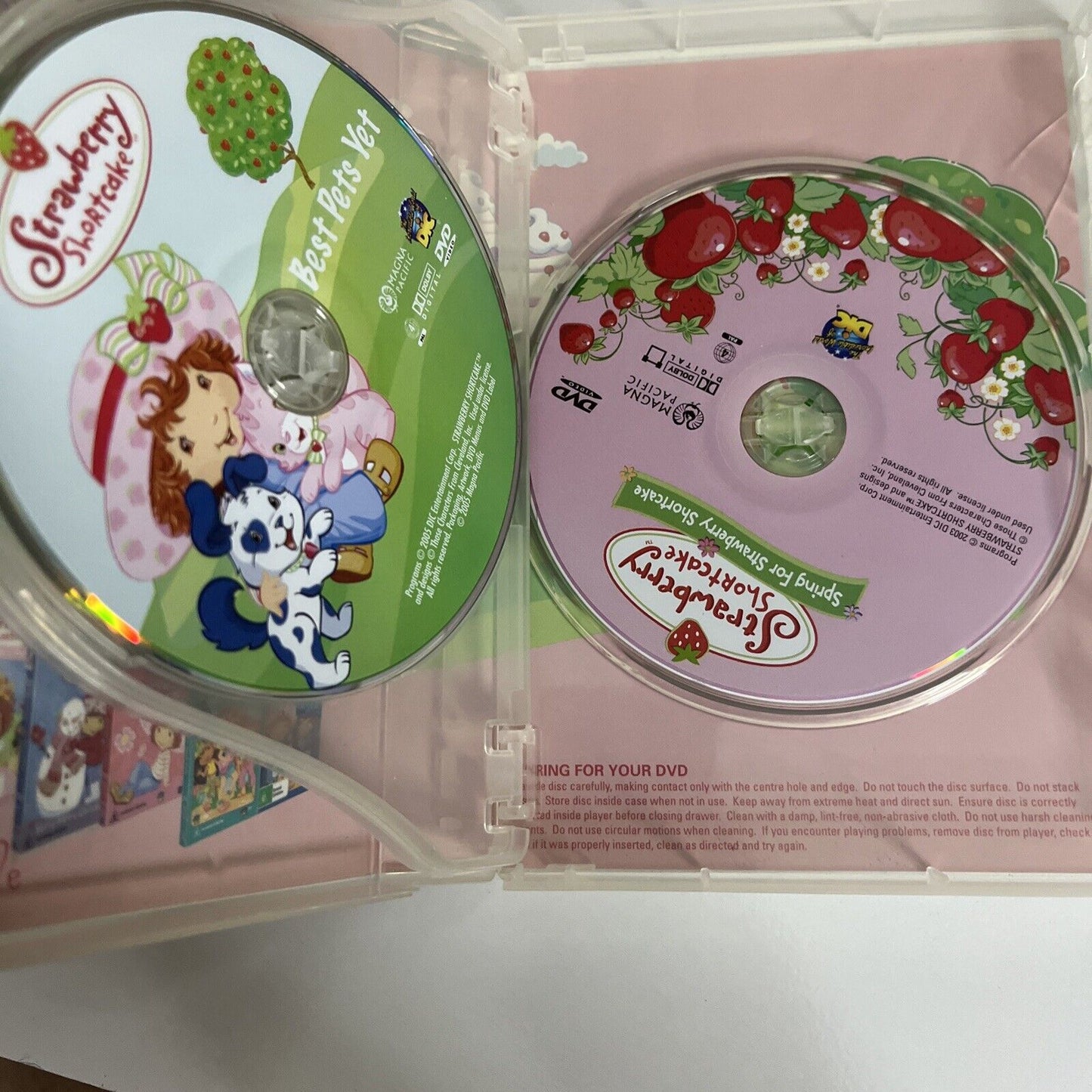 Strawberry Shortcake Berry Best Friends : Collection 1 (DVD, 2004, 3-Disc)