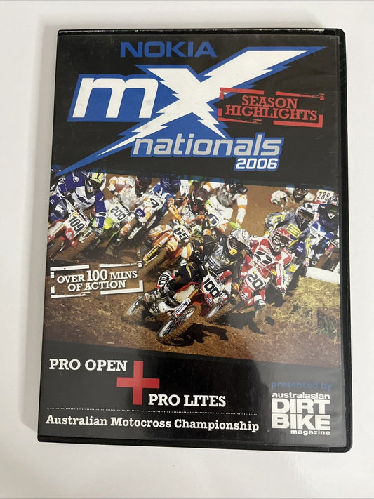 2006 Nokia MX Nationals (DVD) Season Motocross Highlights All Regions