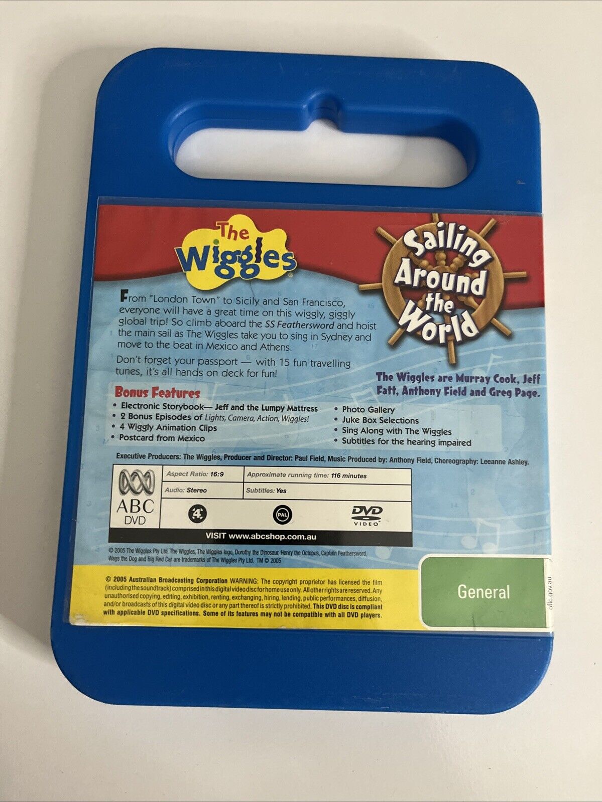 The Wiggles Sailing Around the World (DVD, 2005) ABC Kids Region 4
