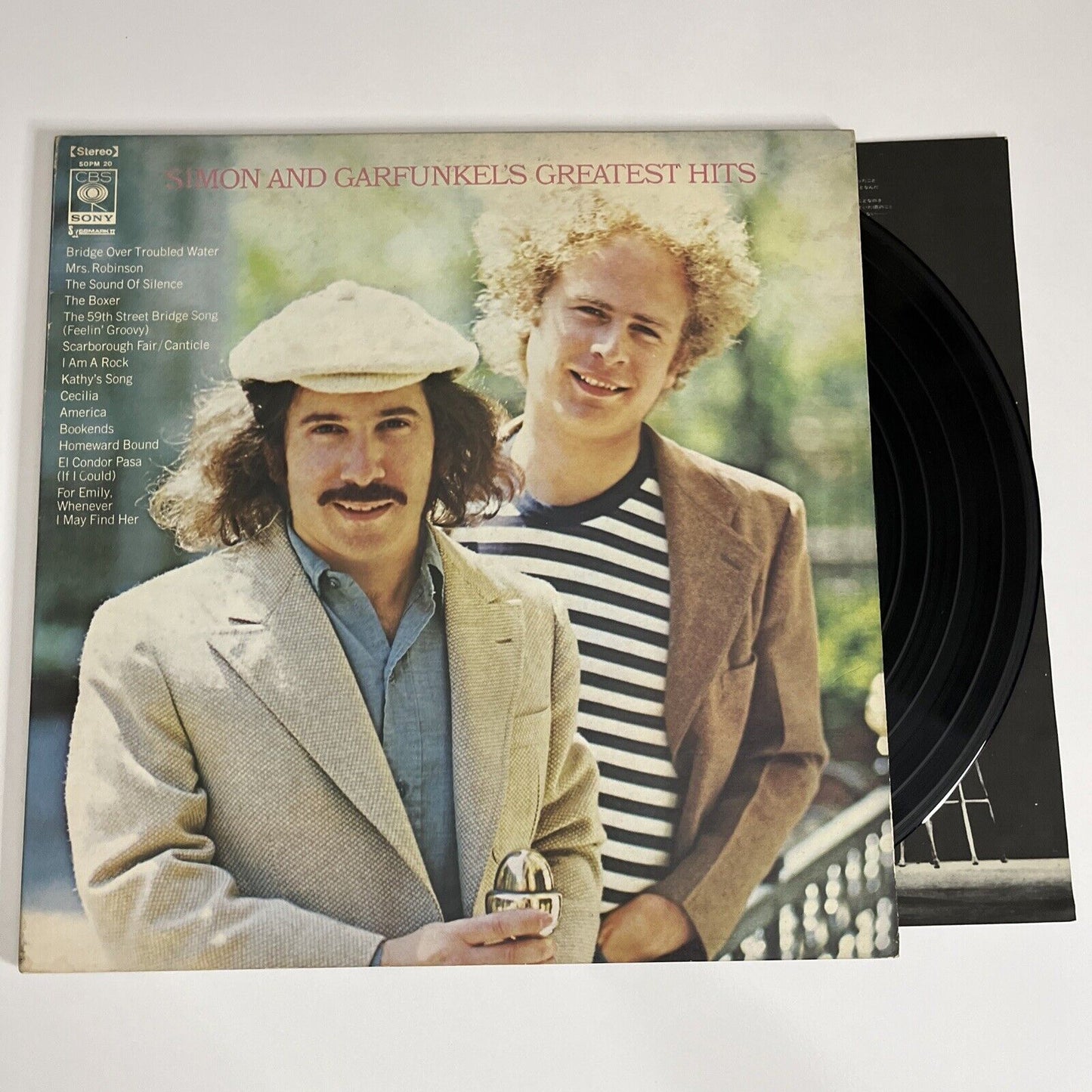 Simon And Garfunkel's Greatest Hits 1972 LP Vinyl Record Gatefold SOPM 20