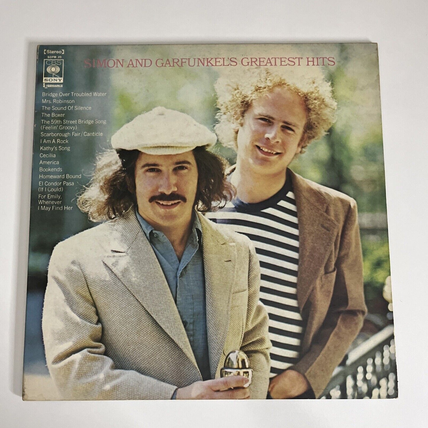 Simon And Garfunkel's Greatest Hits 1972 LP Vinyl Record Gatefold SOPM 20