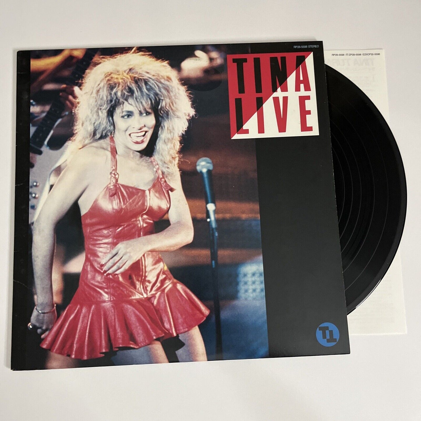 Tina Turner – Tina Live 1988 LP 12" Vinyl Record Capitol Records RP28-5598