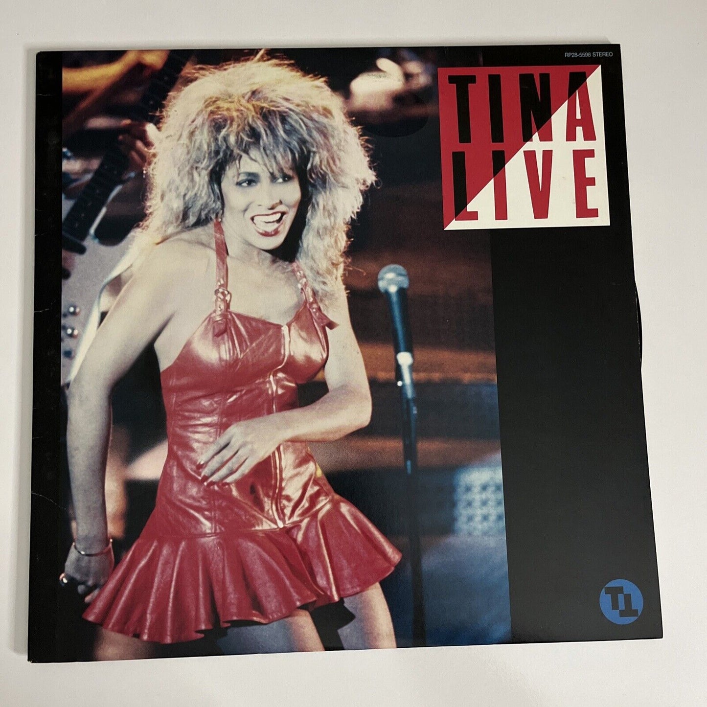 Tina Turner – Tina Live 1988 LP 12" Vinyl Record Capitol Records RP28-5598