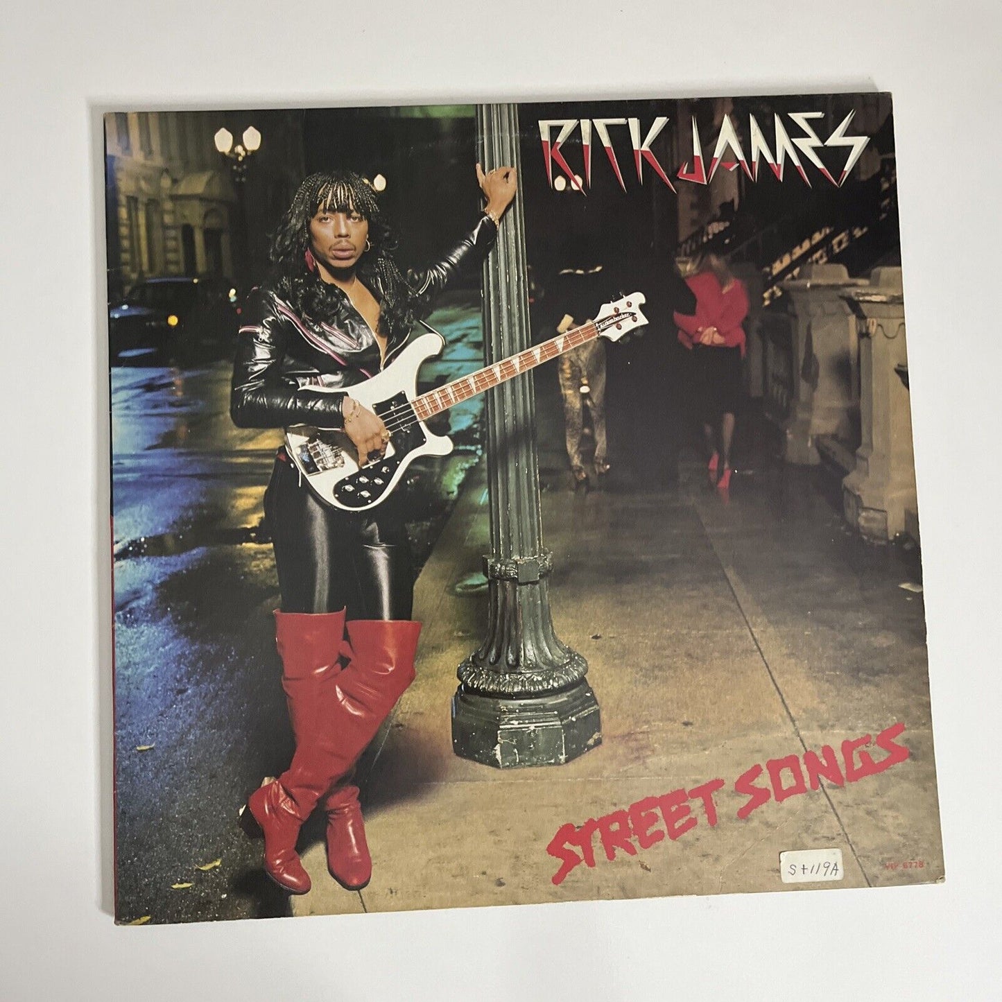 Rick James – Street Songs 1981 LP 12" Vinyl Album Record Motown VIP-6778