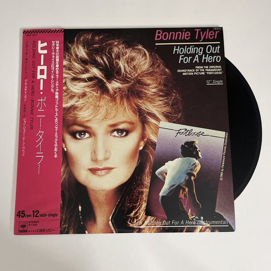 Bonnie Tyler – Holding Out For A Hero 12" Vinyl Record Single 1984 Obi 12AP 2871