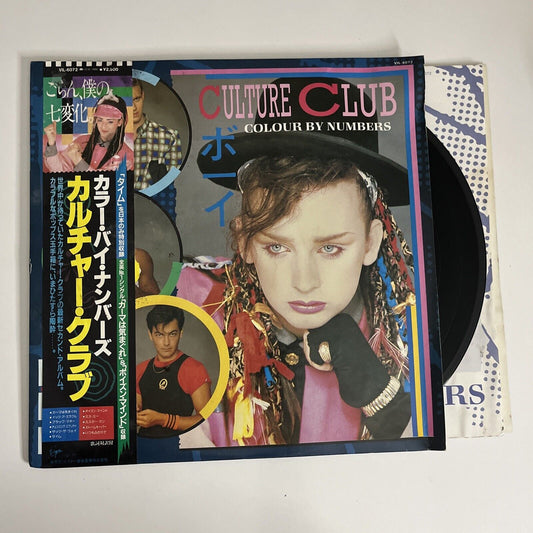 Culture Club – Colour By Numbers LP 1983 12" Vinyl Record Album Obi Japan Virgin