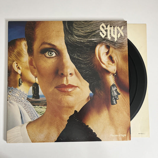 Styx – Pieces Of Eight 1978 LP Vinyl 12" Record Album Gatefold AMP-6019