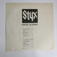 Styx – Pieces Of Eight 1978 LP Vinyl 12" Record Album Gatefold AMP-6019