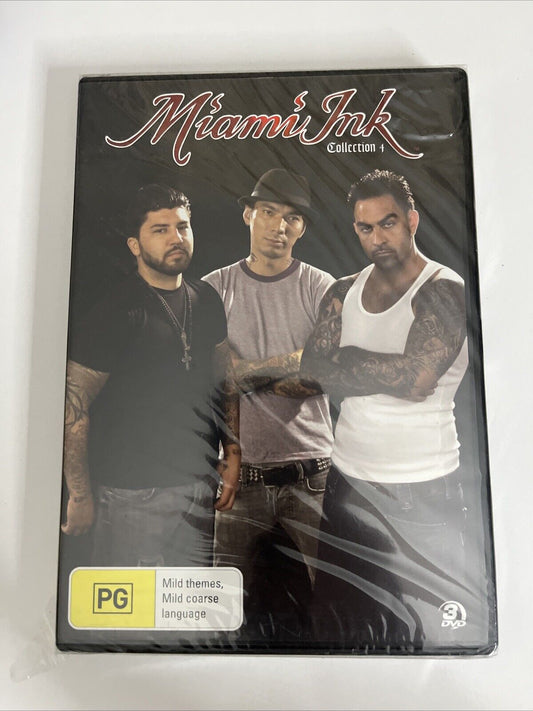 Miami Ink : Collection 4 (DVD, 2007) Region 4  NEW Sealed