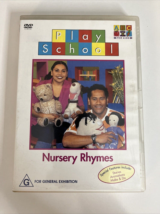 Play School Nursery Rhymes (DVD, 2001) ABC Kids  Region 4