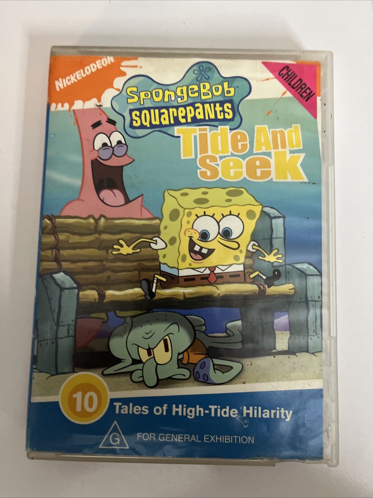 SpongeBob SquarePants Tide and Seek (DVD, 2003) Region 4