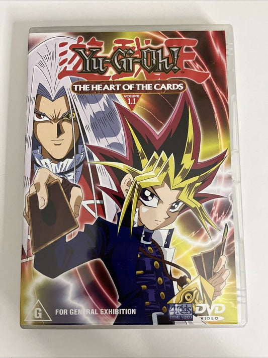 Yu-Gi-Oh! The Heart of the Cards : Vol 1 Part 1 (DVD, 1996) Region 4