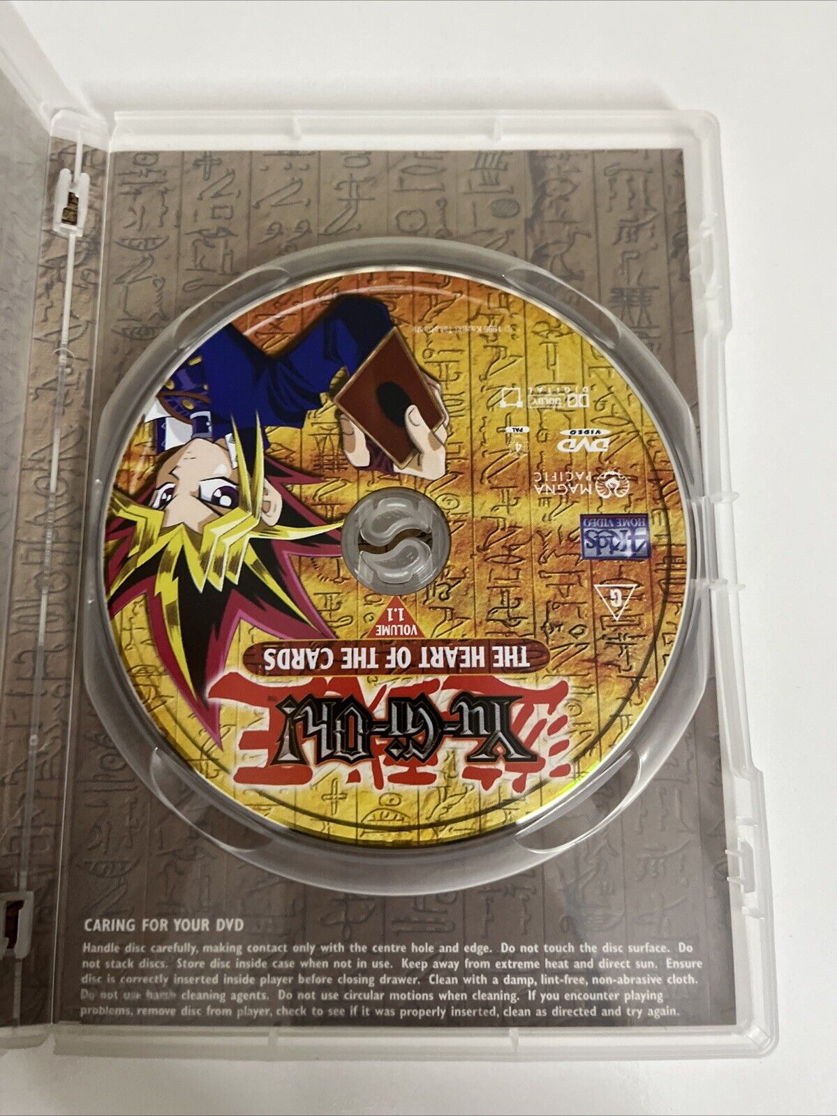 Yu-Gi-Oh! The Heart of the Cards : Vol 1 Part 1 (DVD, 1996) Region 4