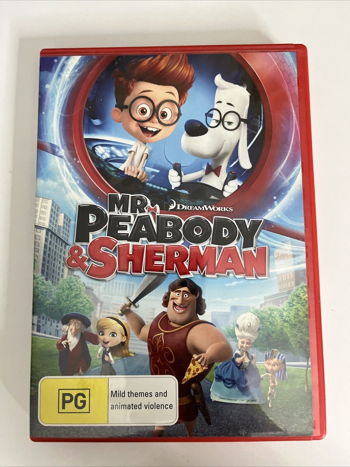 Mr Peabody & Sherman (DVD, 2014) DreamWorks Animated Film Region 4
