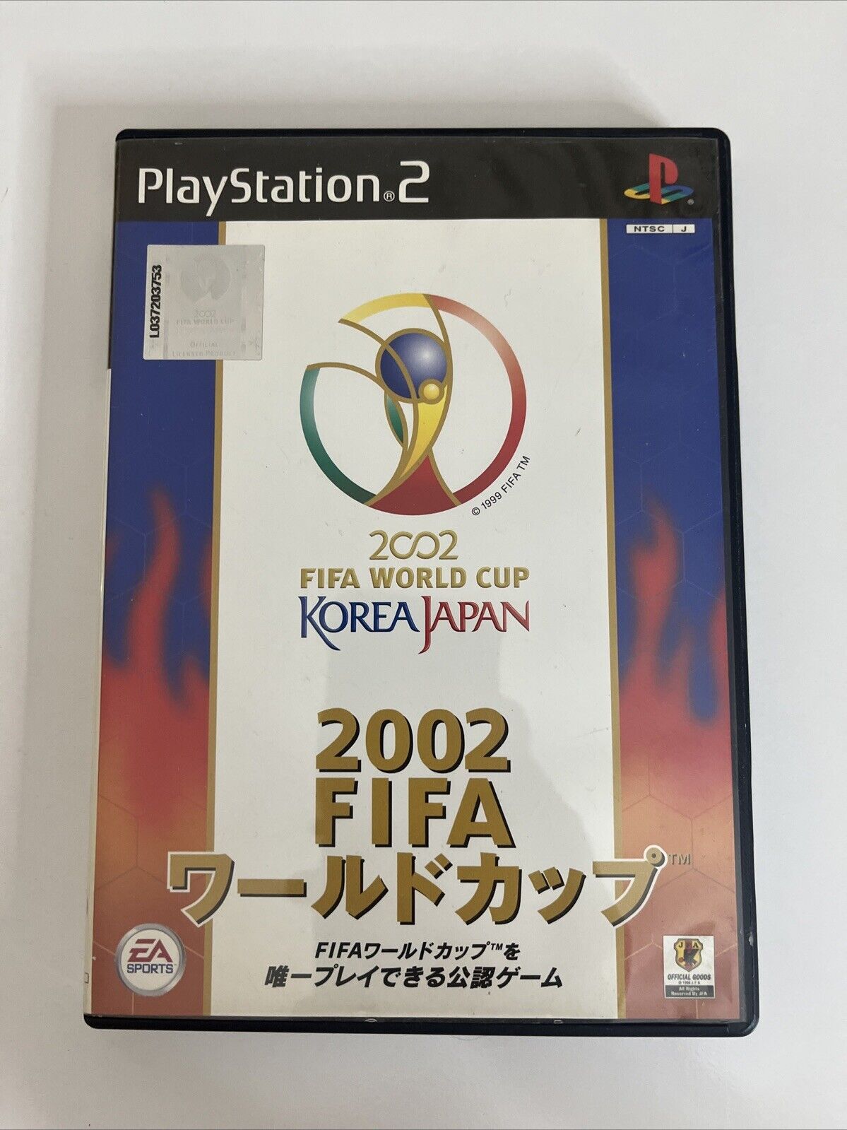 FIFA 2002 World Cup PS2 Sony PlayStation NTSC-J JAPAN Soccer Game Complete