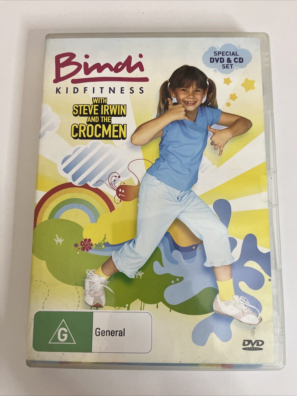 Bindi Kidfitness With Steve Irwin And The Crocmen (DVD + CD) All Regions