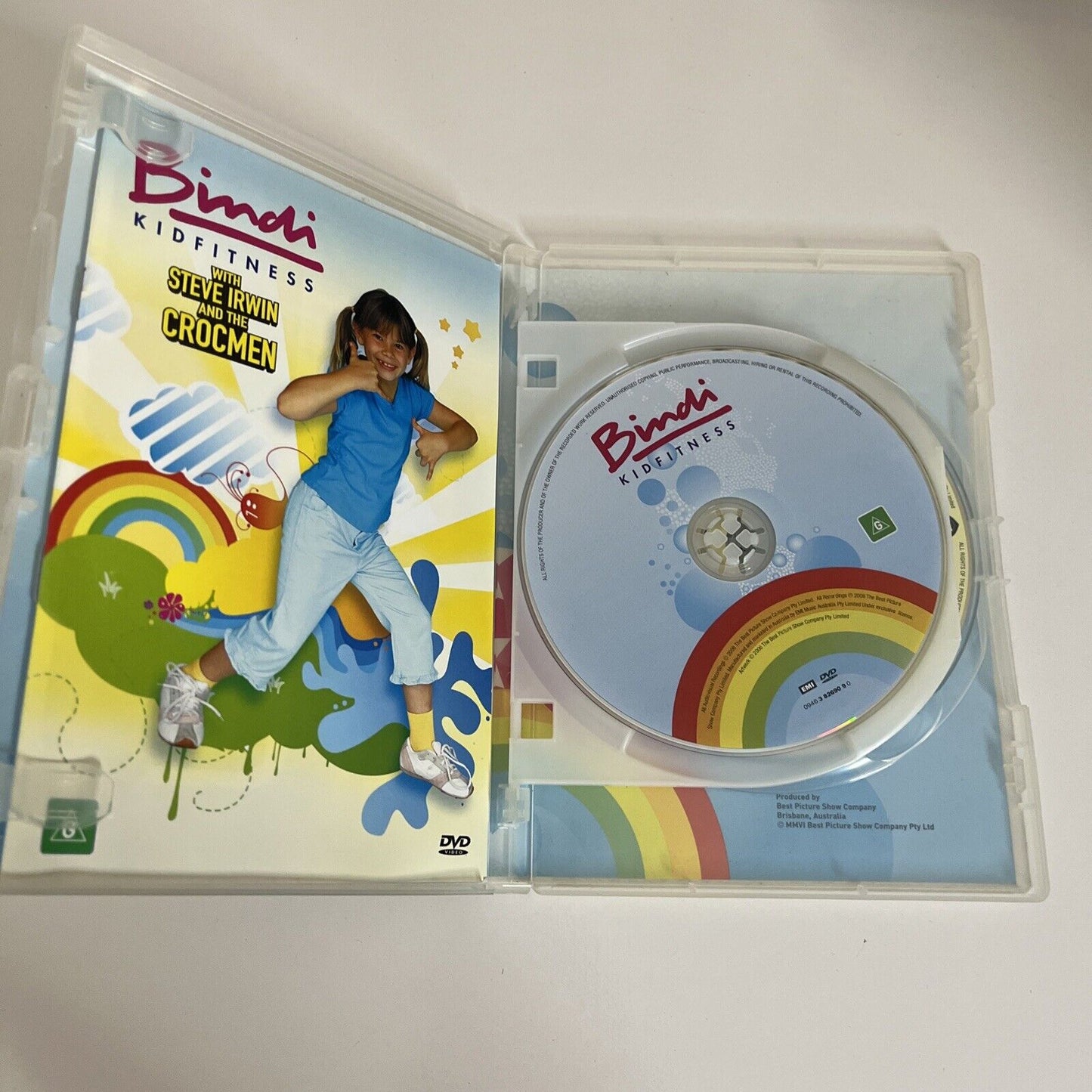 Bindi Kidfitness With Steve Irwin And The Crocmen (DVD + CD) All Regions
