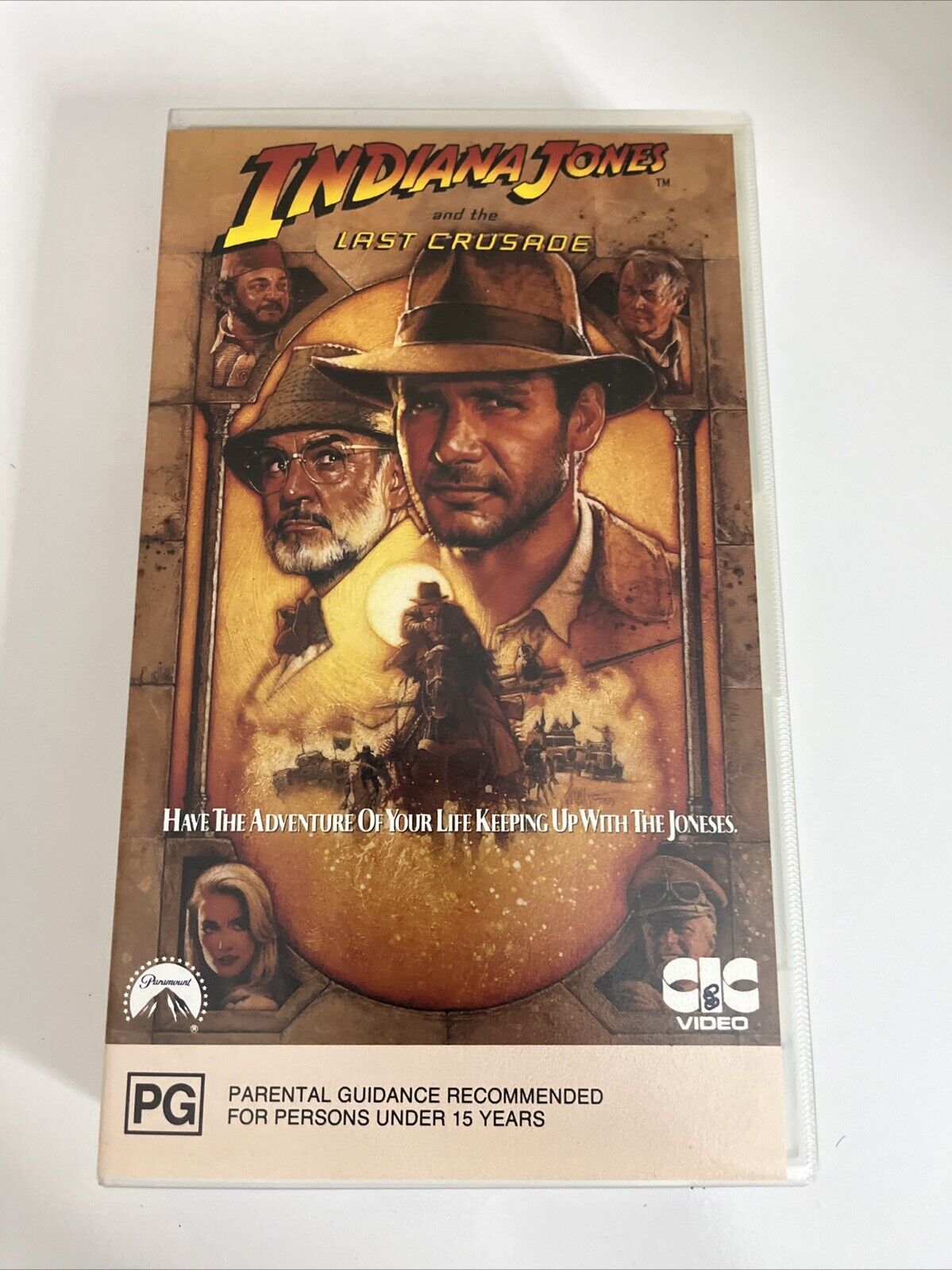 The Indiana Jones Collector's Edition VHS Video Box Set PAL 3 Movies