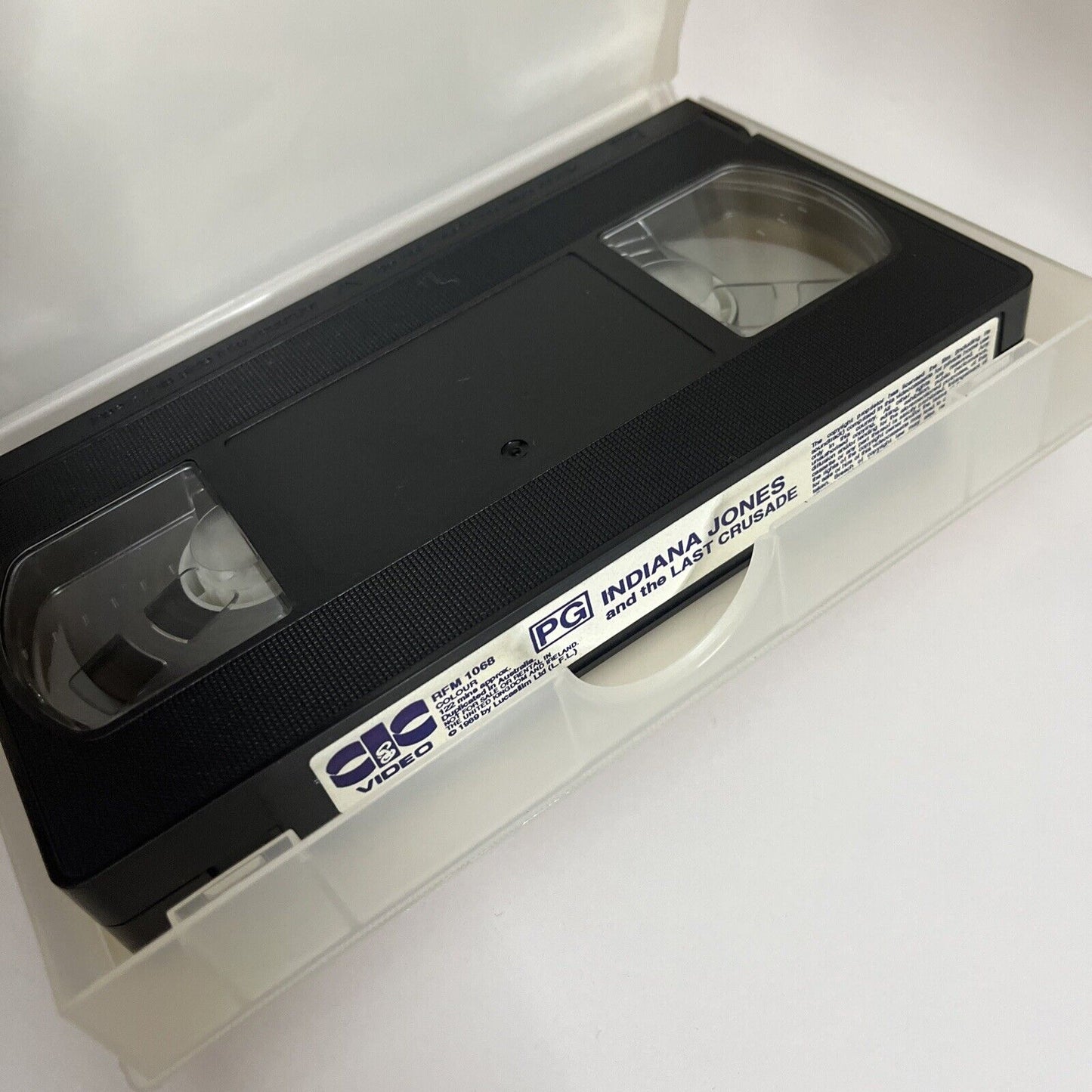 The Indiana Jones Collector's Edition VHS Video Box Set PAL 3 Movies