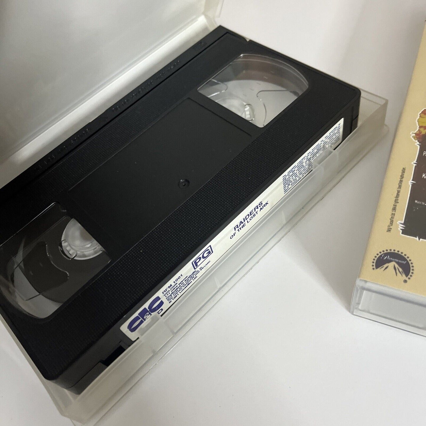 The Indiana Jones Collector's Edition VHS Video Box Set PAL 3 Movies