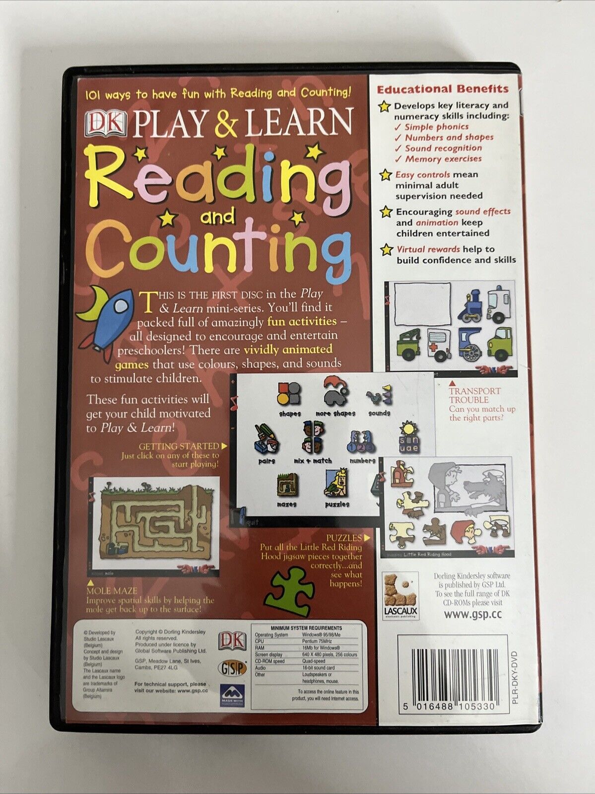 Play & Learn Reading And Counting: 101 Games to Help Read and Count PC Windows