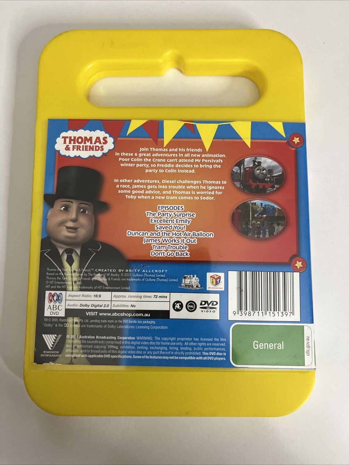 Thomas & Friends The Party Surprise (DVD, 2010) ABC Kids Region 4