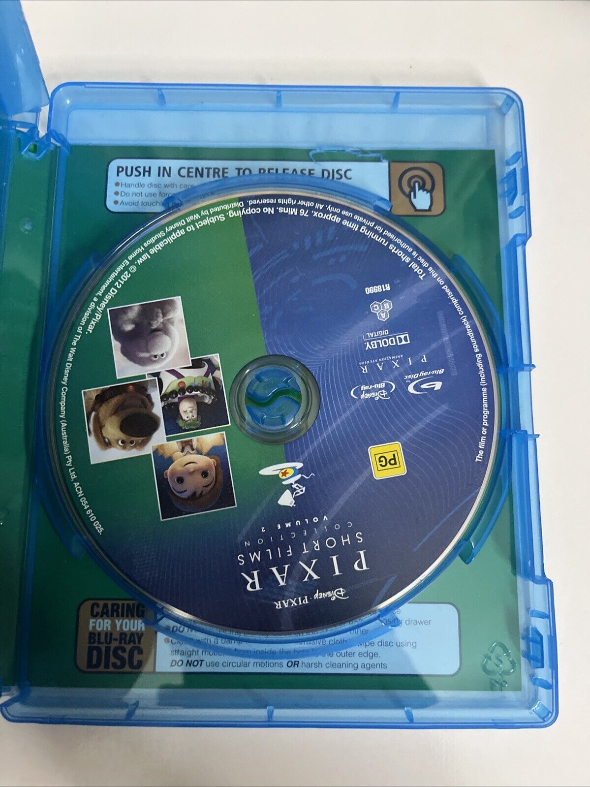 Pixar Short Films Collection : Volume 2 (Blu-ray, 2007) Disney All Regions