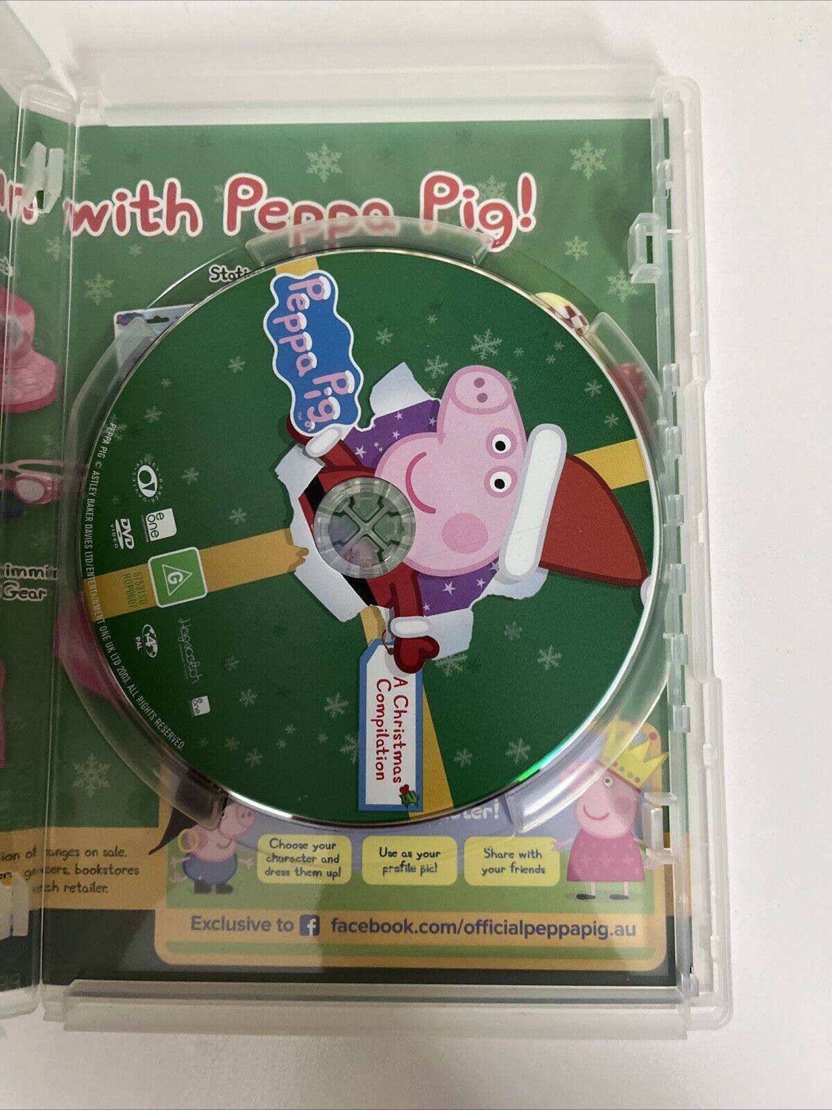 Peppa Pig : A Christmas Compilation (DVD, 2013) Region 4
