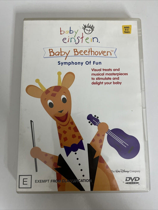 Baby Beethoven Symphony of Fun (DVD, 2002) Disney Early Learning Education