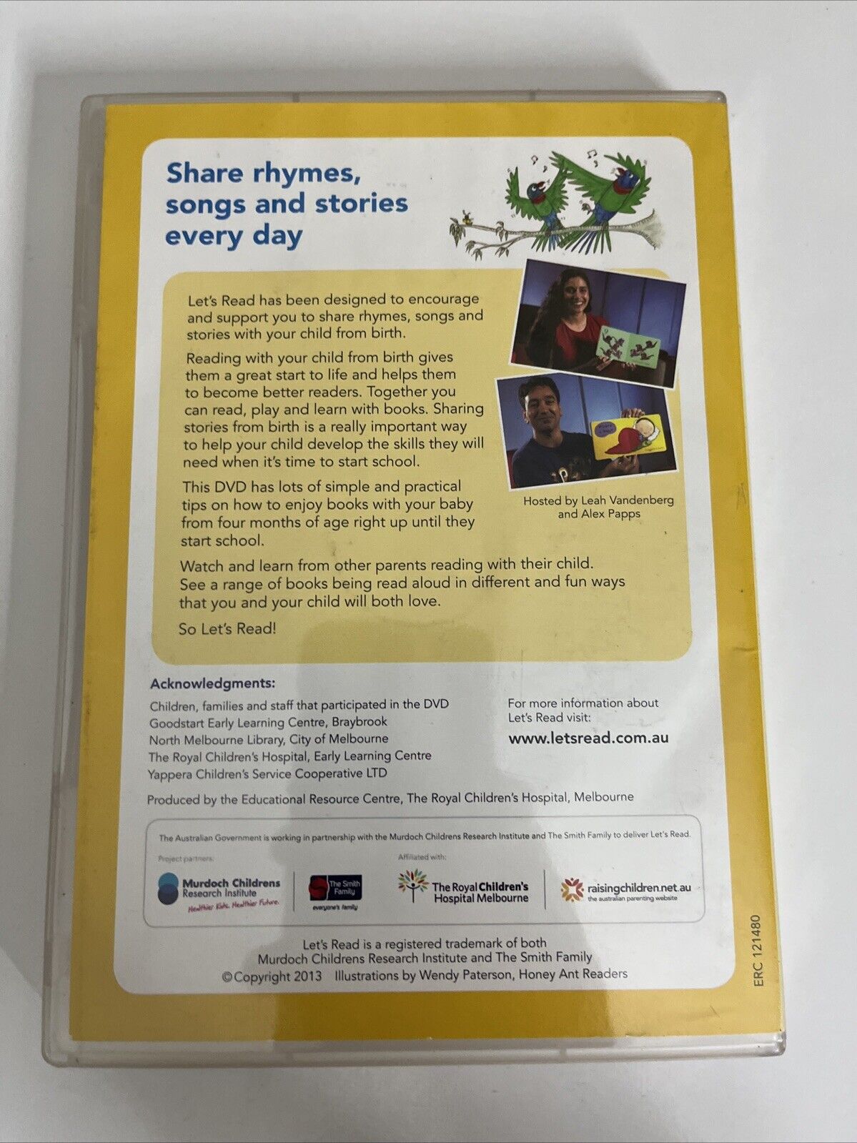 Let's Read (DVD, 2013) Educational Early Learning All Regions