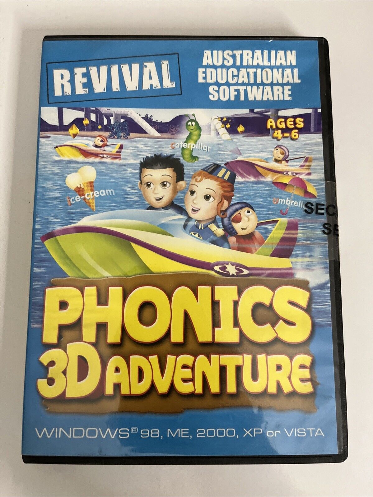 Phonics 3D Adventure PC Windows Australian Educational Game NEW