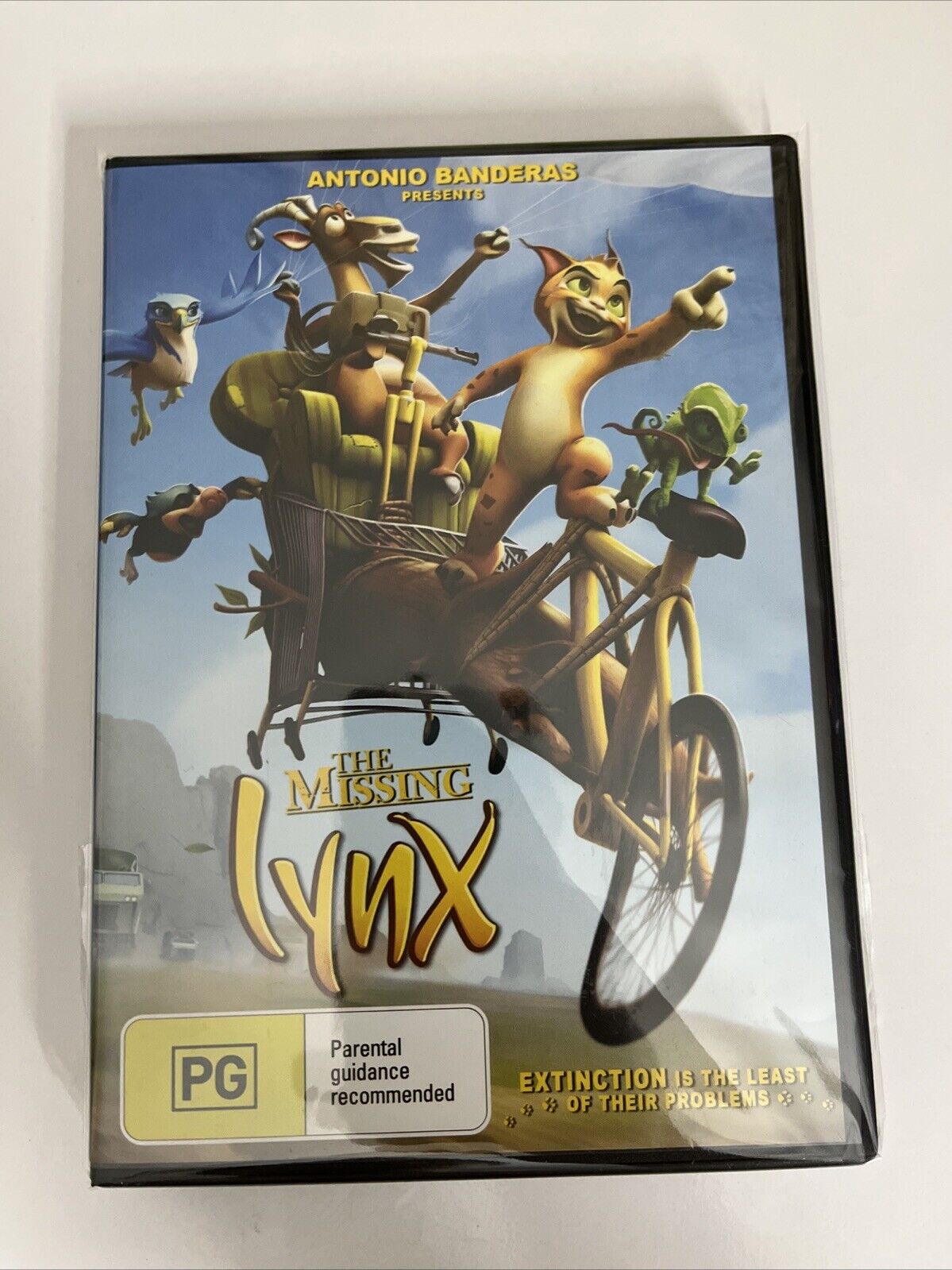 The Missing Lynx (DVD 2013) Antonio Banderas Animated Film Region 4  NEW