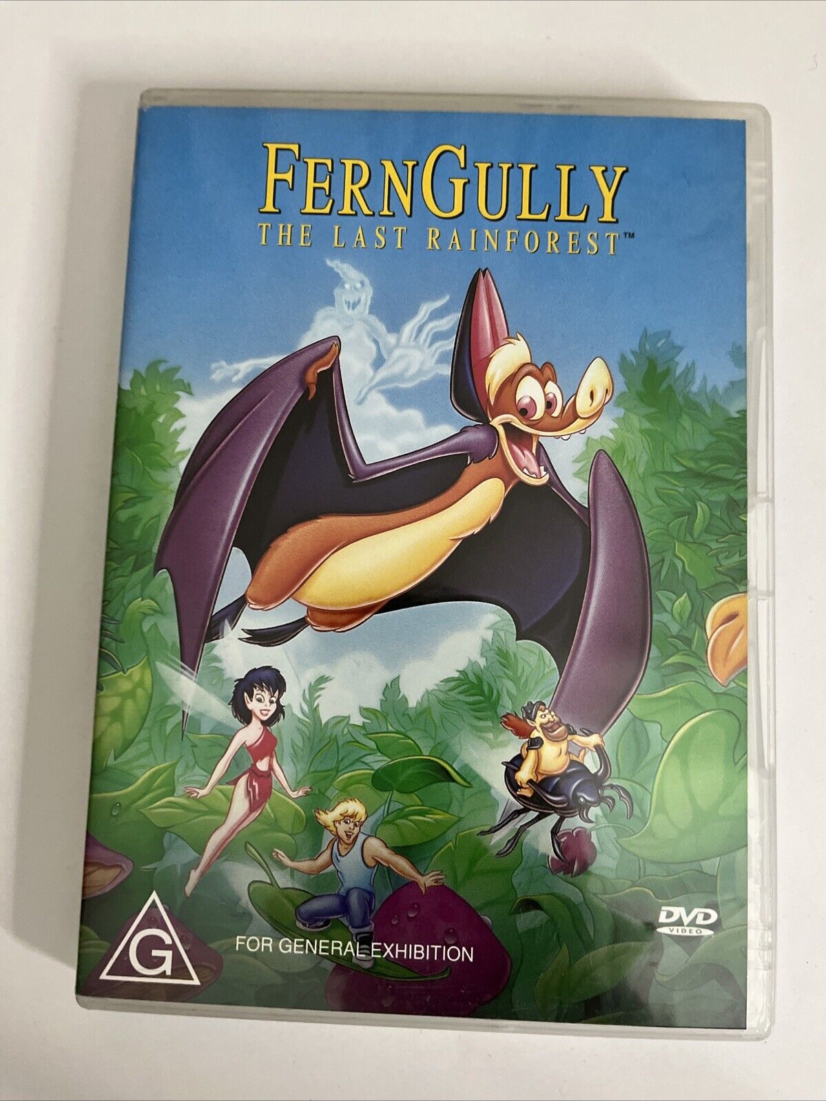 Fern Gully The Last Rainforest (DVD, 1992) Robin Williams Animated Film Region 4