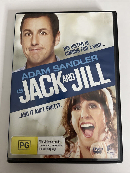 Jack and Jill (DVD, 2011) Adam Sandler, Al Pacino, Katie Holmes  Region 4