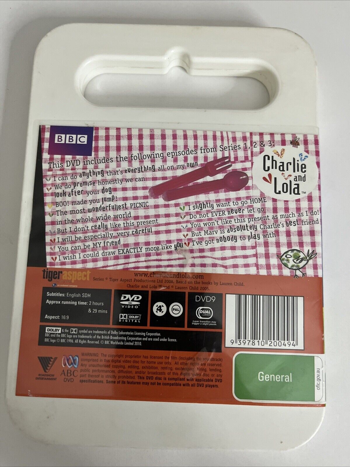 Charlie and Lola :  You Can Be My Friend (DVD, 2009) Region 4