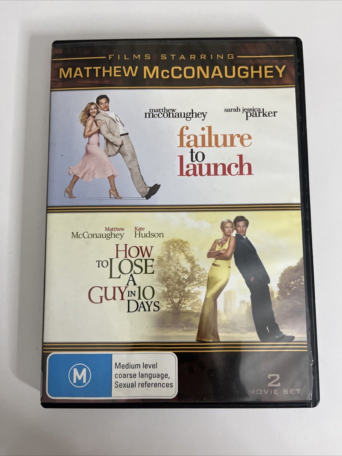 How to Lose a Guy in 10 Days / Failure to Launch (DVD) Matthew McConaughey Reg4
