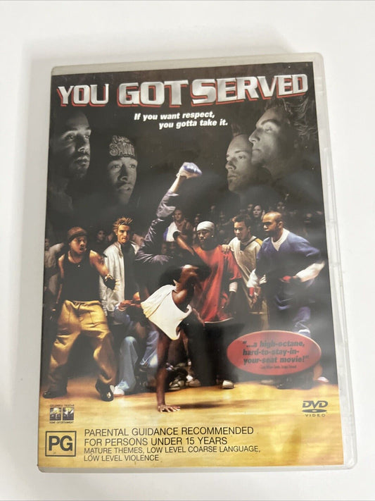 You Got Served (DVD, 2004) Marques Houston, Omari Grandberry, Lil Kim  Region 4