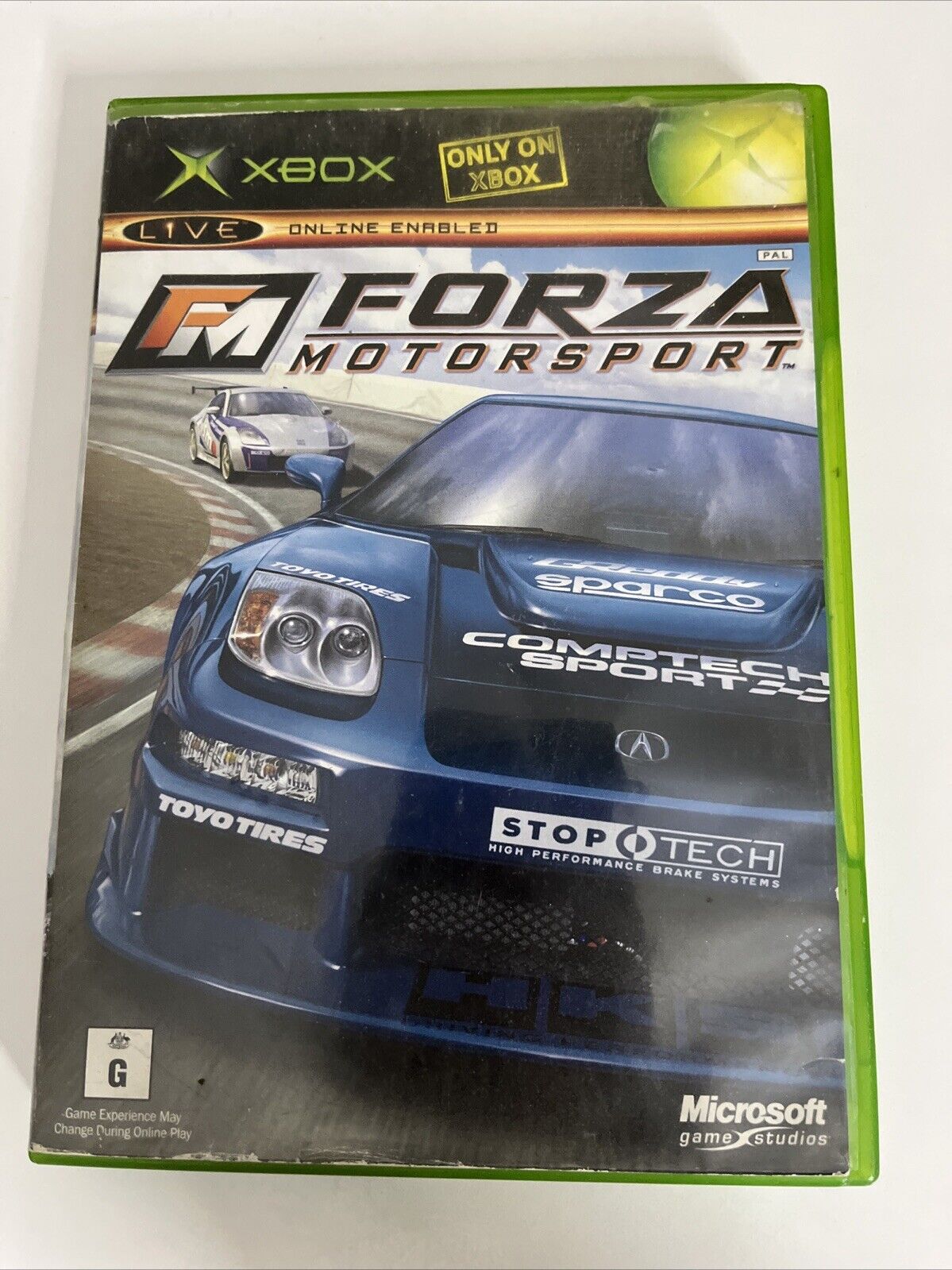 Forza Motorsport 1 Microsoft XBOX PAL Original Car Racing 2005 Game