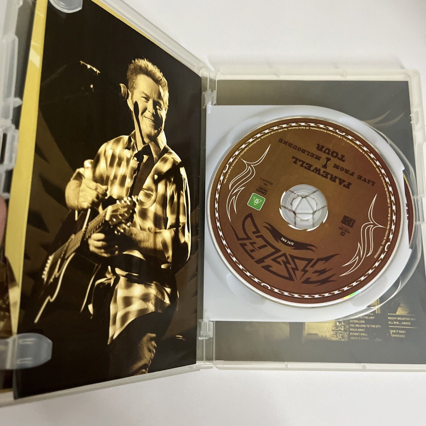 Eagles Farewell 1 Tour Live from Melbourne (DVD, 2004) Region 4