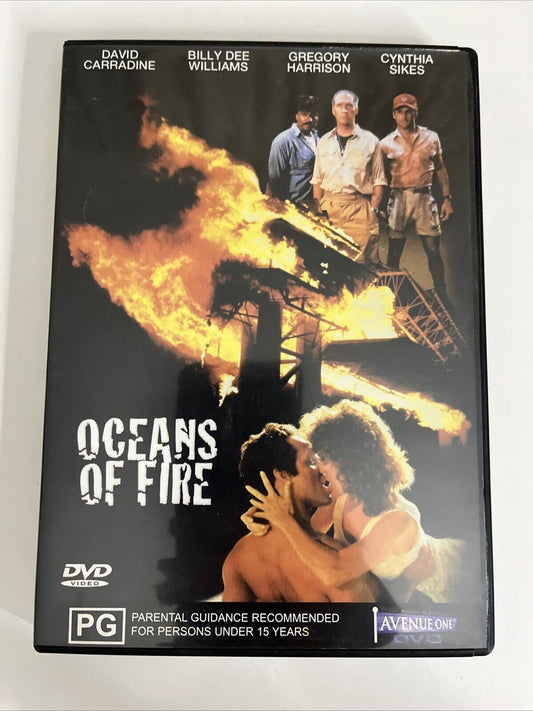 Oceans Of Fire (DVD, 1986) David Carradine, Gregory Harrison All Regions