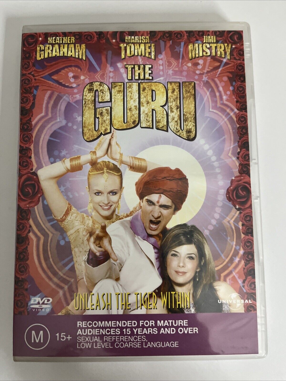 The Guru (DVD, 2002) Jimi Mistry, Heather Graham, Marisa Tomei Region 4 &2