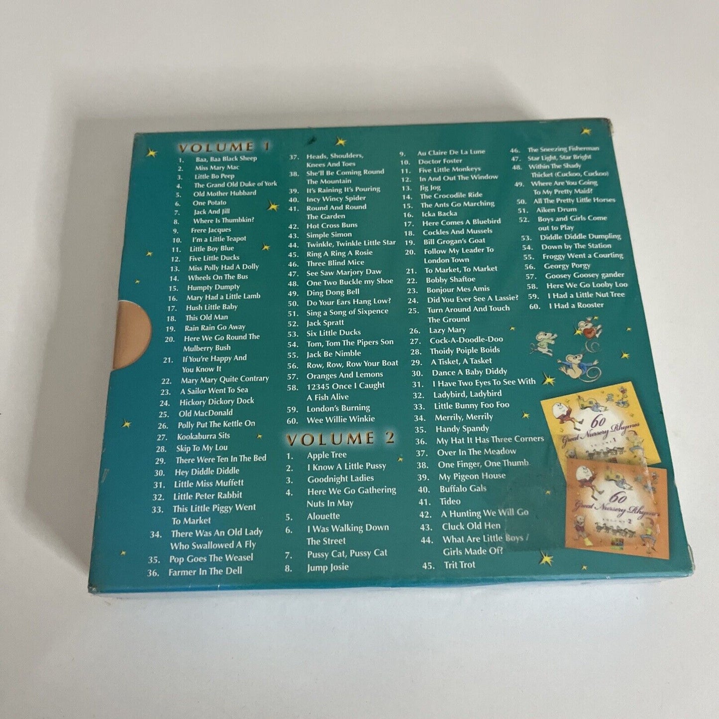 120 Great Nursery Rhymes Volumes 1 & 2 by ABC Kids (CD, 2-Disc Album Set) NEW