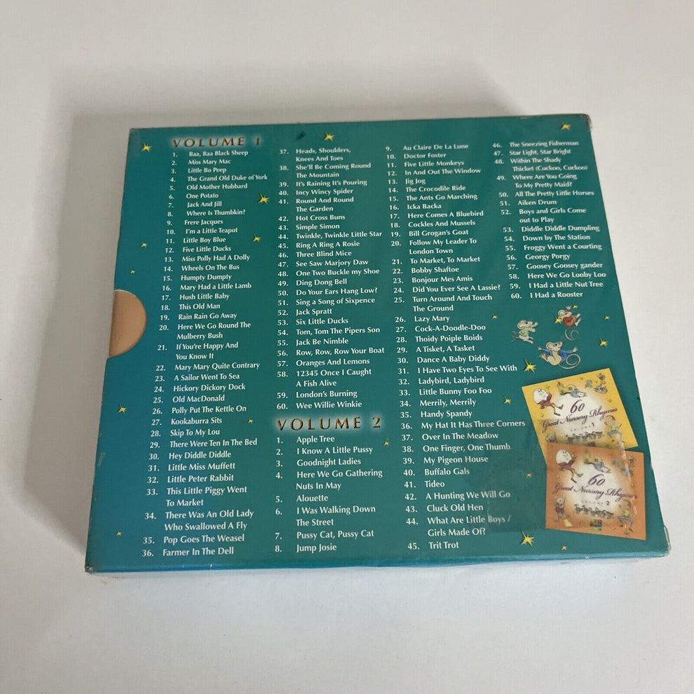 120 Great Nursery Rhymes Volumes 1 & 2 by ABC Kids (CD, 2-Disc Album S ...