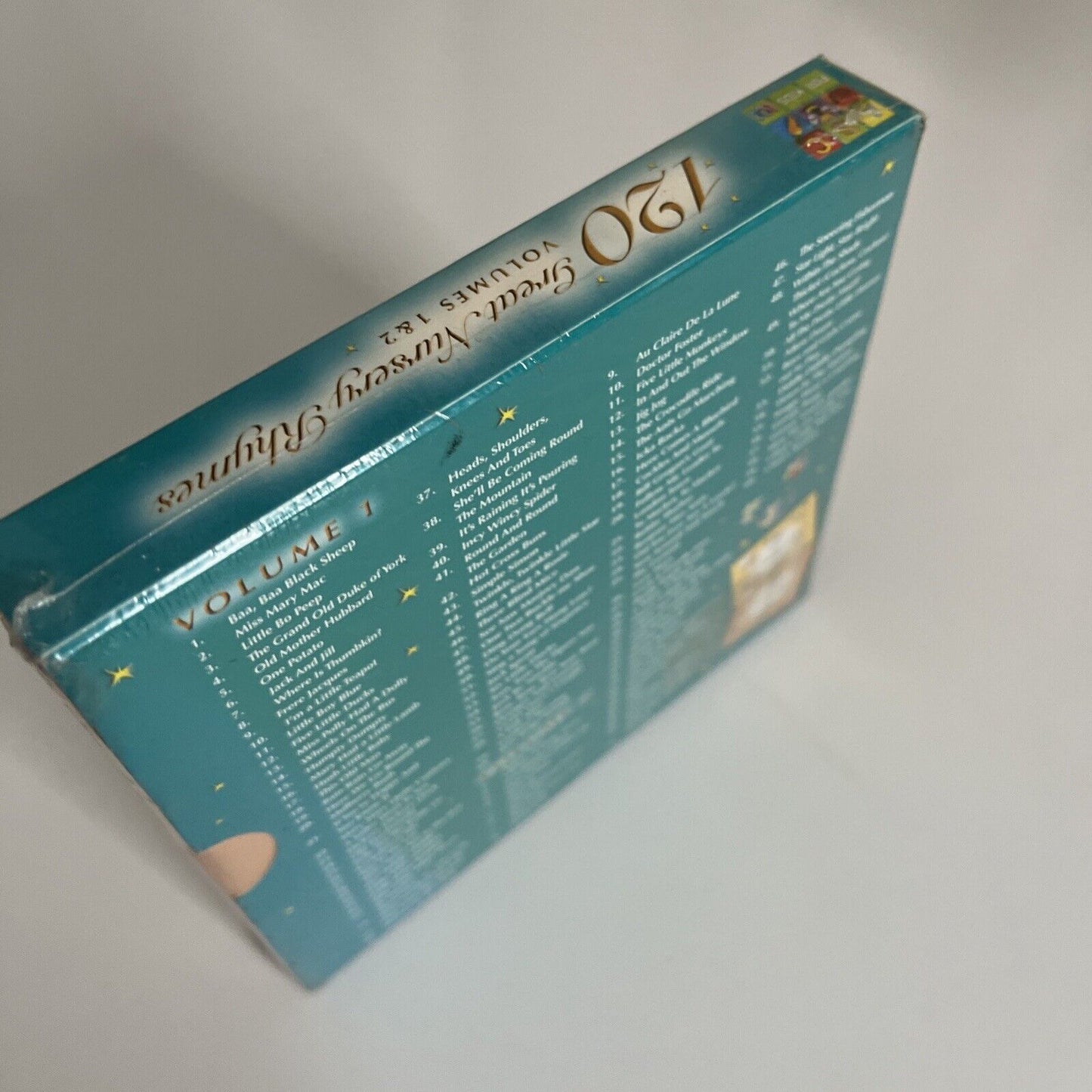 120 Great Nursery Rhymes Volumes 1 & 2 by ABC Kids (CD, 2-Disc Album Set) NEW