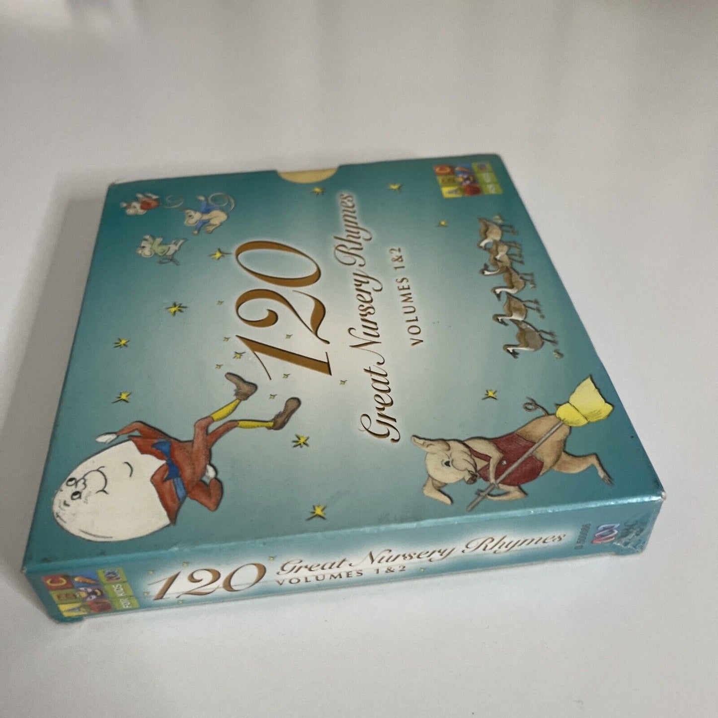 120 Great Nursery Rhymes Volumes 1 & 2 by ABC Kids (CD, 2-Disc Album Set) NEW